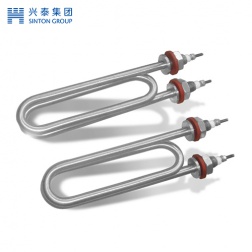 Double head electric heating tube