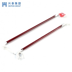 Ruby halogen heating tube