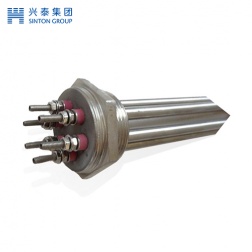 法兰不锈钢加热管